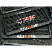 ราคา กรอบป้ายทะเบียน ตรงรุ่น Mitsubishi RALLI ART ตัวอักษร ตัวนูนสวย ตามรุ่น พลาสติก ABS วัสดุ เหนียว แข็งแรง ทนทาน (1734234633354774252)