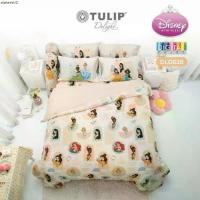 ราคา แนะนำ TULIP DELIGHT ชุดผ้าปูที่นอน ดิสนีย์ ปริ้นเซส Disney Princess Digital Print DLD028 สีครีม #เจ้าหญิง (1732923782685099033)