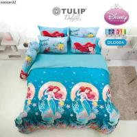 ราคา ที่นิยมมากที่สุด TULIP DELIGHT ชุดผ้าปูที่นอน ดิสนีย์ ปริ้นเซส Disney Princess Digital Print DLD004 #เจ้าหญิง แอเรียล (1732923903252005988)