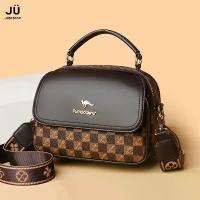 ราคา Just Star NALLCHEER Fashion Crossbody Bag Women's Shoulder Bag, Large Capacity PU Leather Bag Retro Print (1733663085226722350)