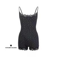 ราคา Sexy lace bodysuit Shaping bodysuit lace flower strap SKIM* shapewear, same style (1734310599536247889)