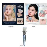 ราคา ชุดอายแชโดว์กลิตเตอร์ Flower Knows Moonlight Mermaid Series สีสูง ชุดแปรงแต่งหน้าเปลือกหอยและบลัชออน ผิวด้าน [COD] (1734165644439160145)