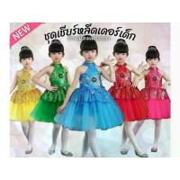 ราคา ชุดดรัมเมเยอร์พร้อมส่ง! ชุดเชียร์หลีดเดอร์เด็ก ชุดเต้นเด็กหญิง 3-12ปี Glitter Flower (1733980993358955853)