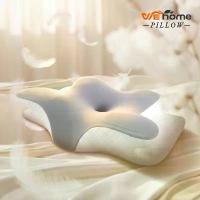 ราคา WEHOME หมอนเมมโมรี่โฟมสุขภาพ รุ่น Butterfly Pillow โค้งรับสรีระ พร้อมปุ่มนวดคลายเมื่อย ลดปวดคอ ออกแบบโดยผู้เชี่ยวชาญ (1734371423626954667)