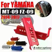 ราคา WA For YAMAHA MT09 MT-09 FZ09 FZ-09 2014 2015 2016 2017 Accessories Motorcycle Cooler Radiator Side Guards Grille Cover (1734384123906786672)