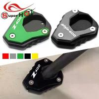 ราคา For KAWASAKI NINJA400 Z400 NINJA 400 Z 400 Motorcycle Accessories Kickstand Foot Side Stand Extension Pad Support Plate (1734381862048859516)