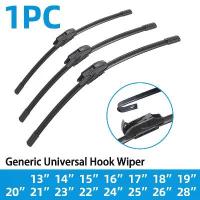 ราคา ใบปัดน้ำฝนกระจกหน้ารถรุ่นใหม่ แบบ J/U Hook ใช้ได้กับรถยนต์ทั่วไป ขนาด 13-28 นิ้ว อะไหล่รถยนต์ (1733828470330984399)