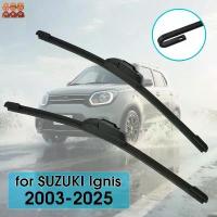 ราคา สำหรับ SUZUKI Ignis MF 2003-2025 ทุกรุ่น ใบปัดน้ำฝนรถยนต์ ใบปัดน้ำฝนหน้า ฟิต U Hook Arm ใบปัดน้ำฝนกระจกหน้ารถยนต์ (1733538881452737829)