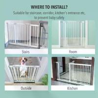 ราคา อุปกรณ์ดูแลความปลอดภัยเด็กChild barrier stair barrier, stair barrier, child Barrier Gate, child Barrier Gate, ladder gate for kids and pets, no need to drill wall, auto lock on b (1733893362564499038)