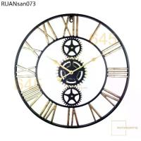 ราคา นาฬิกาแขวนผนังเหล็ก INDUSTRIAL LOFT METAL นาฬิกาติดผนัง Wall clock, LOFT WALL CLOCK เดินเงียบ เหล็กทั้งชิ้น ตกไม่พัง (1734250536344323767)