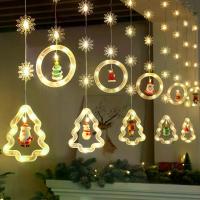 ราคา 10 Mini Snowflake Christmas String Lights with 8 Lighting Modes - USB Powered Plastic Wall Hanging Decoration, Holiday Decoration, Suitable for Home, Bedroom, Window, Curtain, Do (1733644135342311372)
