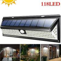 ราคา 118 LED Solar Power Lamp PIR Motion Sensor Solar Lamp Waterproof Outdoor Garden Wall Light (1733929980516336759)