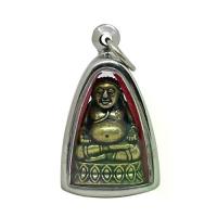 ราคา จี้ พระสังกัจจายน์ กรอบสแตนเลส laughing buddha amulet pendant home decor by boss (1733953520402662903)