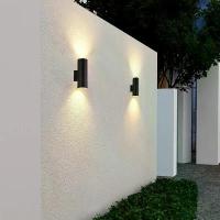 ราคา Wall Light Outdoor โคมไฟ โคมไฟภายนอกติดผนังกลางแจ้ง ทรงกระบอก วัสดุอลูมิเนียม กันน้ำIP65 ส่องไฟขึ้น-ลง (1733075130419021327)