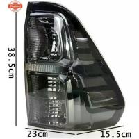 ราคา Revoเสื้อไฟท้าย สีสโมคโคมไฟท้าย สีดำTaillight Lamp for TOYOTA REVO 2015-2022ไม่มีหลอดไฟไม่มีชุดสายไฟ (1734115224873239797)