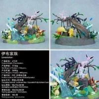 ราคา 2025 Pokemon Figures Eevee Family Fire Eevee Eevee Fairy Desktop Ornaments Anime Figures Models (1733059325393798618)
