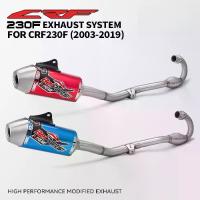 ราคา For Honda CRF230F CRF150F CRF 230F 150F 230 150 F 2003-2019 Motorcycle Full Exhaust Muffler System (1733929428615071207)