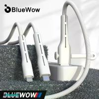ราคา BlueWow Charging Cable Protector Safety Cover Compatible with Apple Lightning USB Phone Cable for Android System Charging Cable Protector (1733883676388001054)