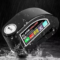 ราคา กุญแจล็อคดิสมีเสียง กุญแจล็อครถมอเตอร์ไซค์ ล็อคดิสเบรค Alarm Lock Disc ล็อคดิส ใช้ได้ทุกรุ่น Honda Yamaha(XX60) (1734126273450771539)