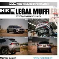 ราคา ท่อ HKS Toyota Yaris Cross HEV ปลายCarbon เครื่อง 2NR-VEX (1733143938499183741)