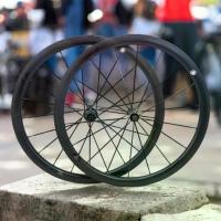 ราคา Superteam 38mm Matte Carbon Wheelset 700C ขอบงัด 25 mm ดุม Superteam QR โม่ Shimano (1732763152028632095)