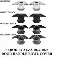 ราคา hot Perodua New Alza 2022–2025 Door Handle Bowl Cover (Inner Bowl) – Glossy Black / Carbon / Silver Trim, Easy Plug-In, Scratch Protection | Murah Promo Best Seller (1734004667308279392)