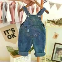 ราคา ชุดเอี๊ยมเด็ก IENENS สำหรับเด็กผู้ชายและเด็กผู้หญิง กางเกงขายาว ชุดยีนส์เด็ก ชุดจั๊มสูท กางเกงฤดูใบไม้ร่วง (1734132762063373863)