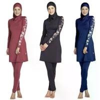 ราคา ชุดว่ายน้ำมุสลิมสำหรับผู้หญิง รุ่นล่าสุด ชุดว่ายน้ำ อุปกรณ์ว่ายน้ำ (1731988732253078808)