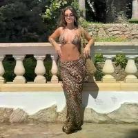 ราคา บิกินี่ลายเสือ ชุดกระโปรงบิกินี่ บิกินี่เซ็ท บิกินี่3ชิ้น บิกินี่ (1734363997434447731)