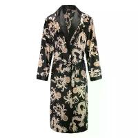 ราคา เสื้อคลุมผู้ชาย แขนยาว เสื้อคลุมอาบน้ำผ้าซาติน สไตล์กิโมโน พิมพ์ลายมังกร ชุดนอน เสื้อคลุมอาบน้ำ ชุดนอน ขายดี (1731528228346627505)