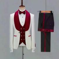 ราคา เสื้อแจ็คเก็ตลายดอกไม้, ชุดสูทผู้ชาย, ทรงสลิมฟิต, ทักซิโด้แต่งงาน, ปกกำมะหยี่สีน้ำเงิน, เหมาะสำหรับงานแต่งงาน, เจ้าบ่าวและปาร์ตี้, สูท (1732858022082217250)