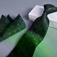 ราคา เนคไท Jacquard สำหรับผู้ชาย ความแม่นยำสูง พิมพ์ลายกวาง รวมผ้าเช็ดหน้าทรงสี่เหลี่ยม ปกเสื้อ สําเร็จรูป ผู้ หญิง แบรนด์เนม ของ แท้ ดํา ติด เสื้อ (1733001945018762977)