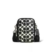 ราคา กระเป๋าสะพายข้าง COACH CP193 STANTON CROSSBODY IN SIGNATURE CANVAS (QBL77) (1733780924946876219)