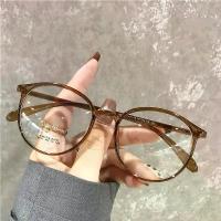 ราคา แว่นตา Danyang 49แว่นตาสายตาสั้นน้ำหนักเบาพิเศษ7กรัมหญิงสีน้ำตาลกรอบสีดำ (1733465473809548572)