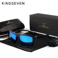 ราคา แว่นกันแดดสไตล์วินเทจยี่ห้อ KINGSEVEN ผู้ชาย UV400 แว่นตาสี่เหลี่ยมคลาสสิกขับรถและเดินทาง แว่นตา unisex Gafas Oculos S730 (1733922654064706646)