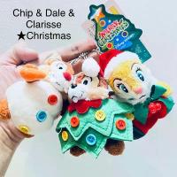 ราคา ขายยกเซ็ต3ตัว พวงกุญแจ เข็มกลัด ตุ๊กตา ใน ชิปแอนด์เดล Chip & Dale Clarisse Christmas ป้ายห้อย มือ1 Tokyo Disney Resort (1733617654158165715)