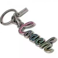 ราคา พวงกุญแจ COACH F24519 COACH KEY RING (SVEVP) (1733780924525741883)