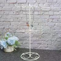 ราคา แท่นแสดงเครื่องประดับ 2 ชั้น ที่จัดระเบียบสร้อยคอโลหะกลม สำหรับแขวนต่างหู แหวน สร้อยข้อมือ นาฬิกา ยางรัดผม ชั้นเก็บของ (1734021140130071918)