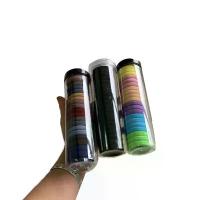ราคา 20 ยางรัดผมแบบไม่มีรอยต่อ ยืดหยุ่นสูง ทนทาน ยางรัดผมเกาหลี ไม่ดึงผม ยางรัดผม แหวนผม ยางรัดผมสำหรับผู้หญิง ห่วง ผม ตลาดนัด sanrio ยาง รัด แฟชั่น (1733633330108467148)