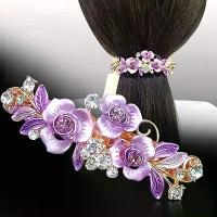 ราคา กิ๊บติดผม Rhinestone และตกแต่งดอกไม้, กิ๊บติดผมคริสตัล, สไตล์วินเทจ, กิ๊บติดผมหางม้า, ปิ่นปักผมลายดอกไม้, หมวกสปริง (1734309773780485641)
