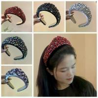 ราคา ใหม่ หินประดับ ที่คาดผมประดับเพชร สีดำ สไตล์หรูหรา ที่คาดผมเพชรแบบมีฟองน้ำ แฟชั่น ที่คาดผม ชุดประจำวัน (1733807216080028781)