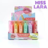 ราคา แฟชั่น ลิปบาล์ม Tanako Juicy Bomb 24 แท่ง, ลิปบาล์มเปลี่ยนสี, เนียนนุ่ม, ให้ริมฝีปากอวบอิ่ม No.0508 อ่อนโยนและหวาน (1734350942644176383)