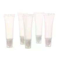 ราคา หลอดเปล่าสำหรับลิปกลอส/ลิปสติก/ลิปบาล์ม ขนาด 5 มล. จำนวน 10 ชิ้น หลอดเนื้อนุ่ม สำหรับแต่งหน้า แบบบีบ ขวดบรรจุภัณฑ์ใส (1734237001647031872)