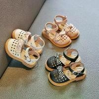 ราคา รองเท้าแตะเด็ก สำหรับเด็กผู้หญิง ฤดูร้อน กันลื่น รองเท้าเจ้าหญิง มีโบว์ อเนกประสงค์ ลำลอง รองเท้าชายหาดเด็ก แฟชั่นเด็ก รองเท้าแตะส้นแบน (1730125431841917891)