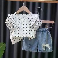 ราคา เสื้อผ้าเด็ก, แฟชั่นเด็ก, ชุดเด็กผู้หญิง, ลายดอกกุหลาบ, ชุดเสื้อและกางเกง, เหมาะสำหรับออกไปเที่ยวและกิจกรรมต่างๆ (1731716579130246210)