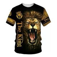 ราคา เสื้อยืดพิมพ์สามมิติ ลายเสือและเสือดาว แฟชั่นวินเทจ ทรงโอเวอร์ไซส์ สไตล์ลำลอง เสื้อสตรีทแวร์ สำหรับผู้ชาย แขนสั้น (1734007034542786123)