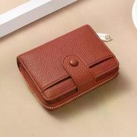 ราคา กระเป๋าสตางค์ Pu หลายช่อง, แฟชั่นวินเทจ, ที่ใส่บัตร, ดีไซน์เรียบง่าย, ความจุมาก, อินเทรนด์, กระเป๋าสตางค์ใบสั้น, สำหรับผู้หญิง (1733087257686476252)