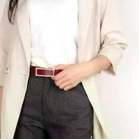 ราคา เข็มขัดหนังแท้ แฟชั่นวินเทจ หัวเข็มขัดสี่เหลี่ยมผืนผ้า ปรับได้ เข็มขัดผอมบาง ตกแต่งหรูหรา เหมาะสำหรับชุดสตรี (1732731921835460411)