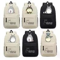 ราคา กระเป๋าเป้นักเรียนอะนิเมะ, สินค้า Totoro Ghibli, กระเป๋าสะพายไหล่คู่, สไตล์กระโหลก, Unisex, เหมาะสำหรับแล็ปท็อป, กระเป๋าเป้สะพายหลัง (1731850873179506216)