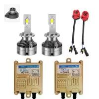 ราคา AUTO K ONE ชุดหลอดไฟหน้ารถยนต์ LED D2S หลอดไฟ+บัลลาสต์ 55W+ซ็อกเก็ต เป็นชุด1คู่ ค่าสี 6000K สินค้าพร้อมส่งในไทย (1729641877832043235)